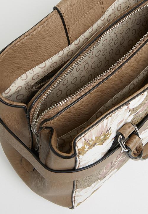 GUESS - Amana small satchel - mocha