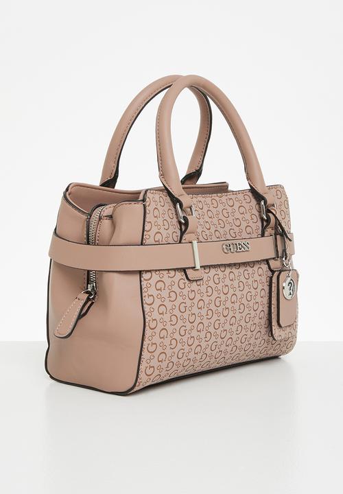 GUESS - Amana small satchel - dusty pink