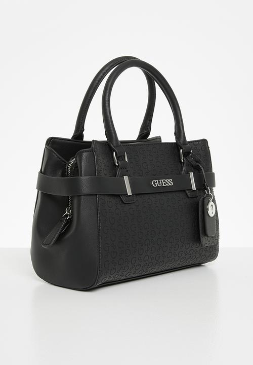 GUESS - Amana small satchel - black