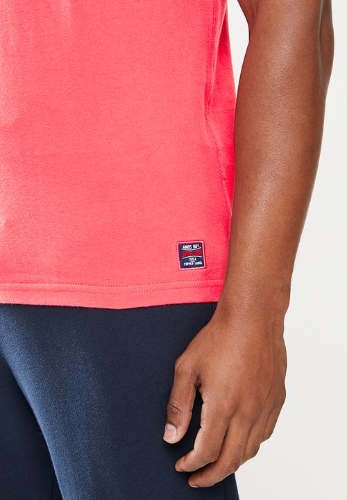 Superdry. - Collegiate graphic tee - future fuchsia