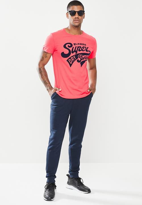 Superdry. - Collegiate graphic tee - future fuchsia