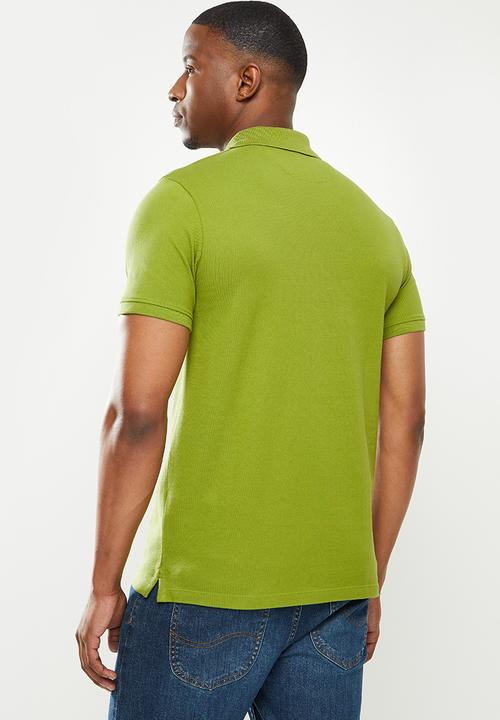 Timberland - Mr jacquard polo - green