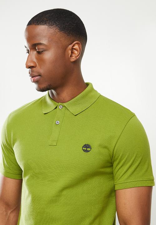 Timberland - Mr jacquard polo - green