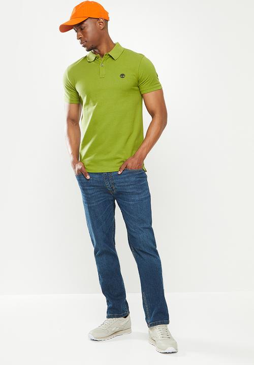 Timberland - Mr jacquard polo - green