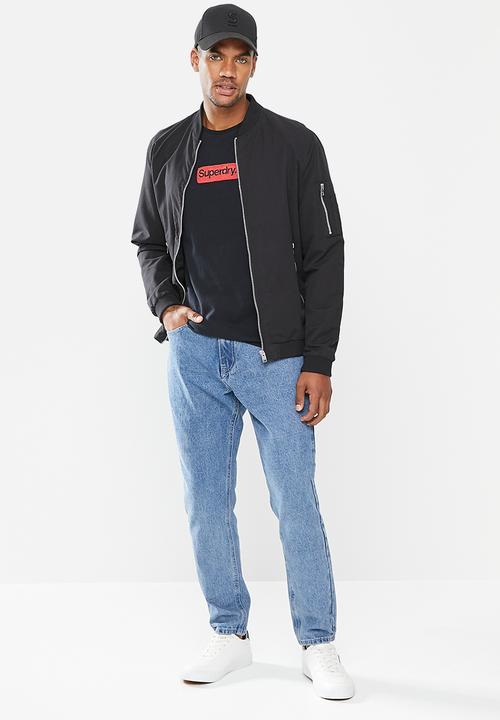 Superdry. - Cl workwear tee - black