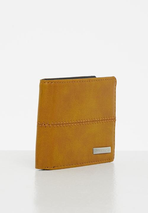 Quiksilver - Stitchy 3 wallet - tan 