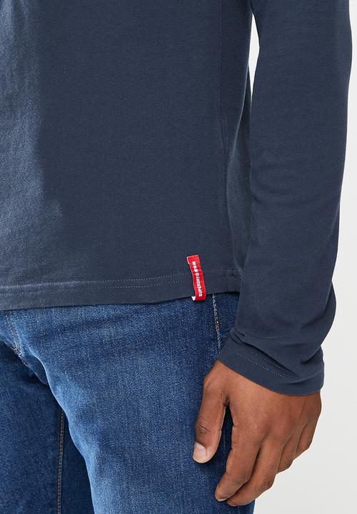 Superdry. - COLLEGIATE GRAPHIC LS TOP - 09S