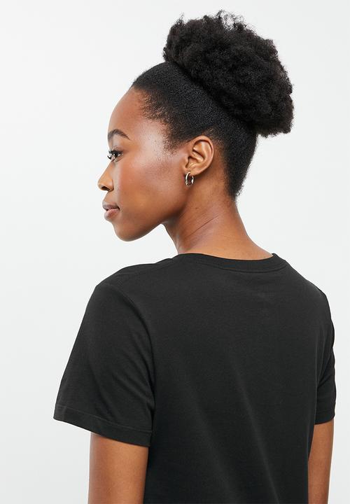 Converse - Center front nova classic tee - converse black