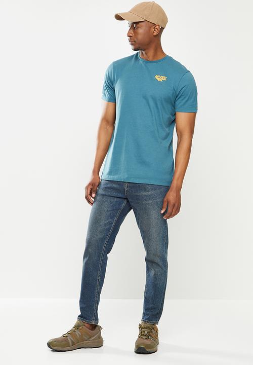 Hi-Tec - Men's heritage tee - blue 