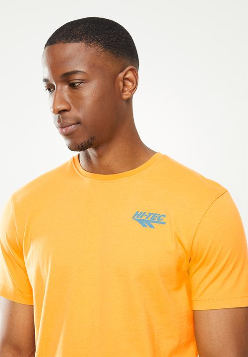 Hi-Tec - Men's heritage tee - yellow