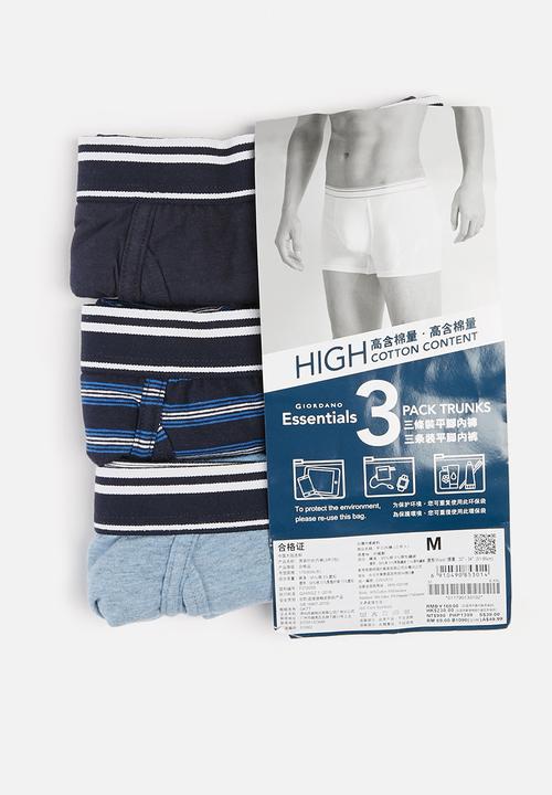 Giordano - 3 pack trunks - multi