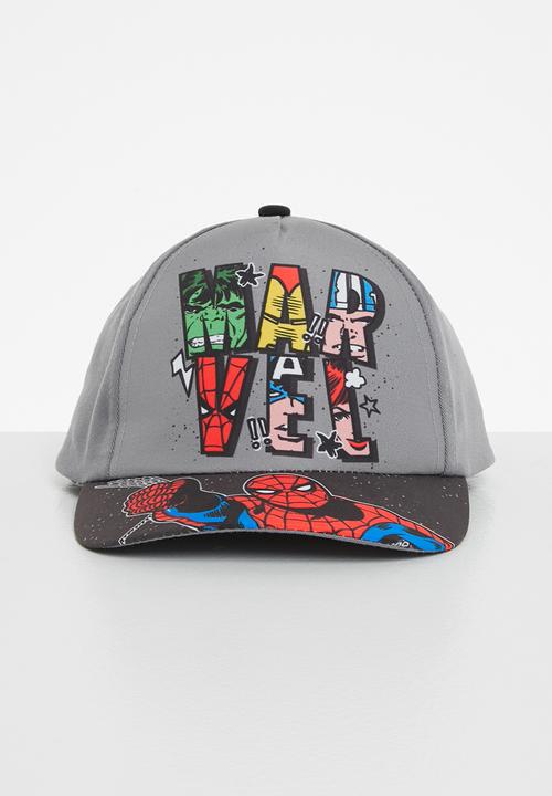 Character Group - Marvel peak cap - grey