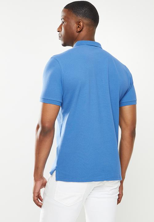 Giordano - Napoloen embroidered golfer - blue