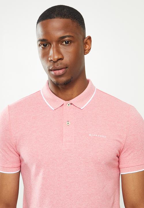 Giordano - Retro sporting golfer - pink