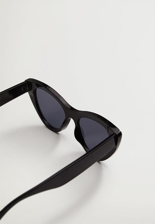 MANGO - Cat-eye sunglasses - black