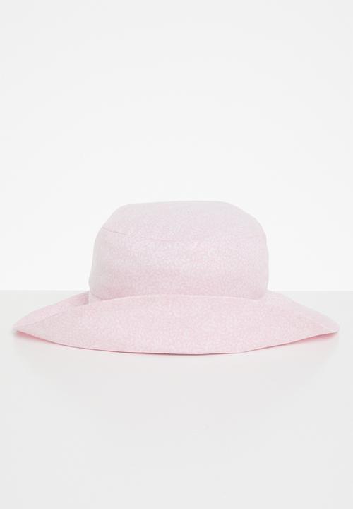 Freya Hats  - Baby bucket - pink floral