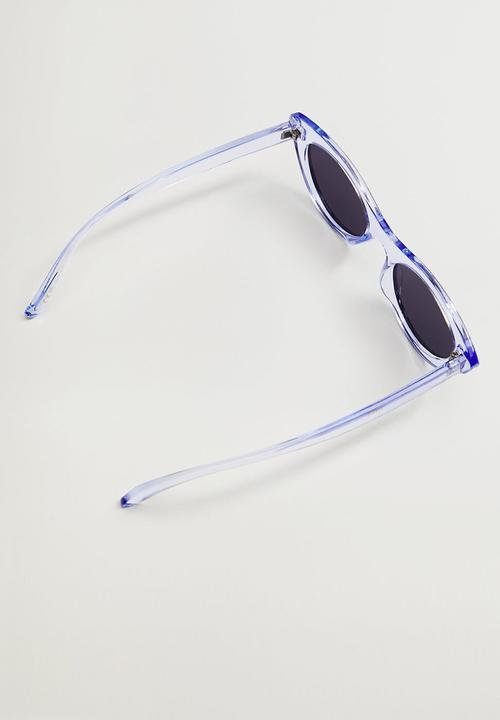 MANGO - Cat-eye sunglasses - blue