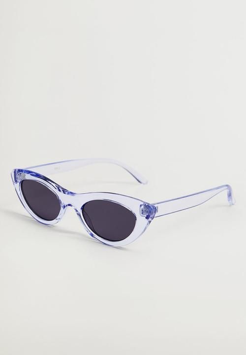 MANGO - Cat-eye sunglasses - blue