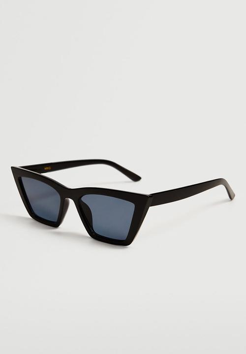 MANGO - Cat-eye sunglasses - black