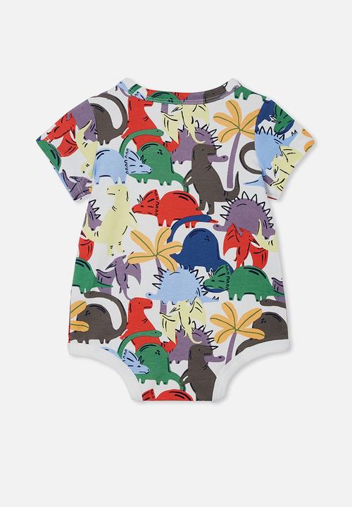 Cotton On - The short sleeve bubbysuit - multi 