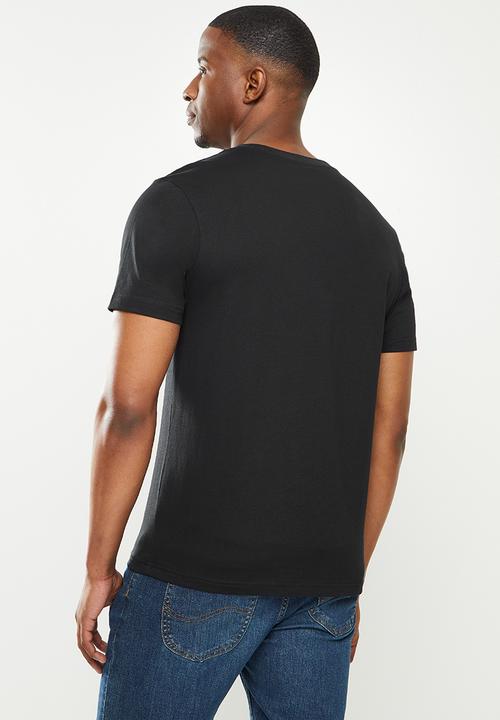 Giordano - Lions printed tee - black