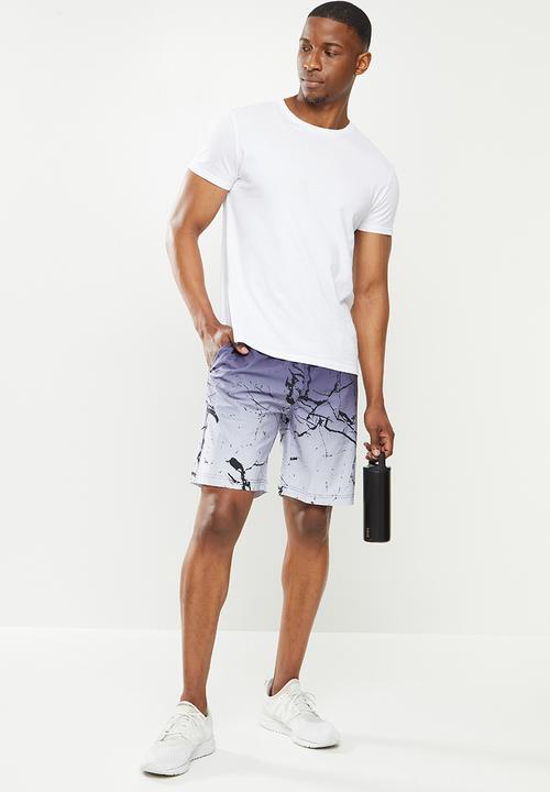 Giordano - Super short - navy & white
