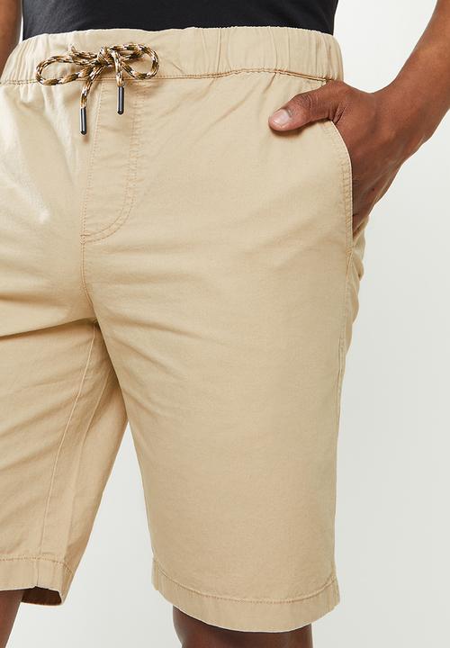 Giordano - Cotton ds1 short - neutral