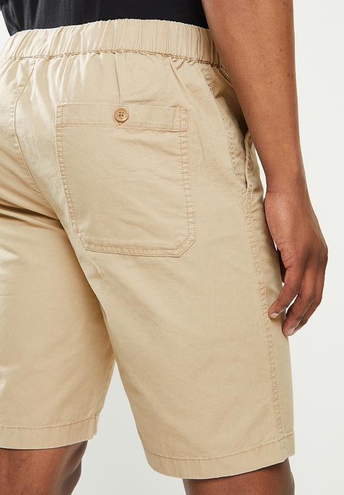 Giordano - Cotton ds1 short - neutral