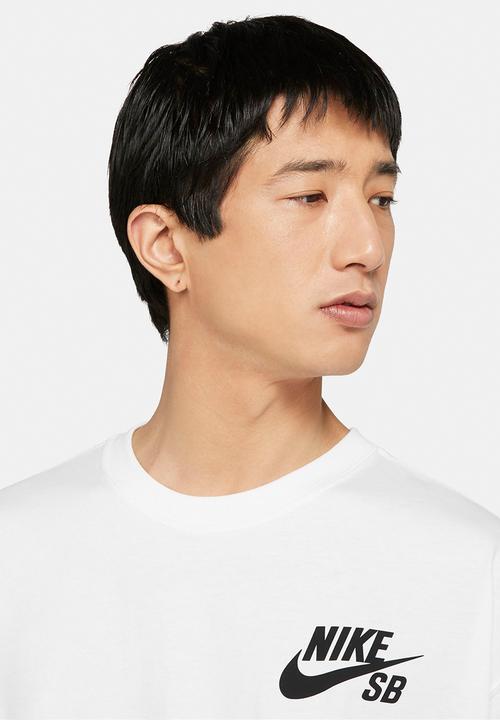 Nike - Nike SB tee logo - white & black