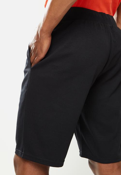 Giordano - Cotton drawstring short - black