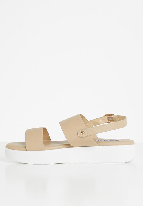 Madison® - Evelyn slingback flatform sandal - neutral