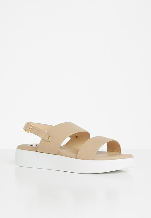 Madison® - Evelyn slingback flatform sandal - neutral