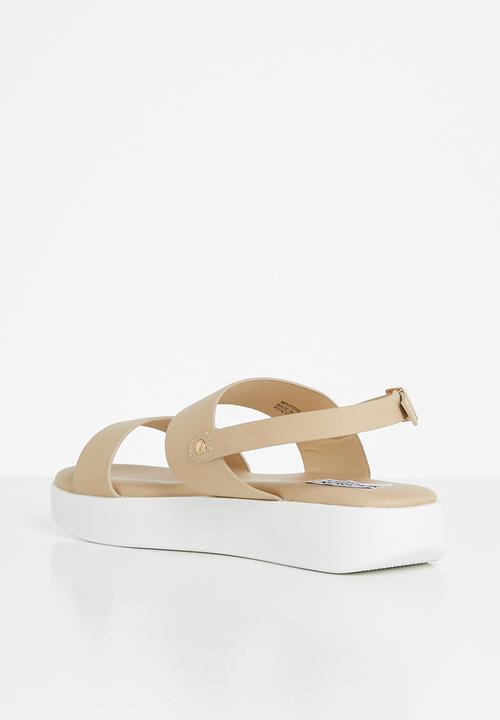 Madison® - Evelyn slingback flatform sandal - neutral