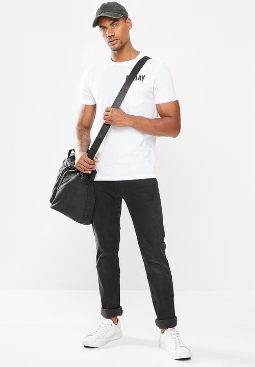 Replay - Pocket tee - white