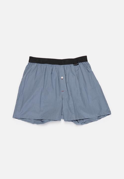 Jockey - Heritage 2 pack woven boxers - blue