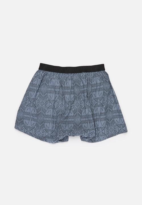 Jockey - Heritage 2 pack woven boxers - blue