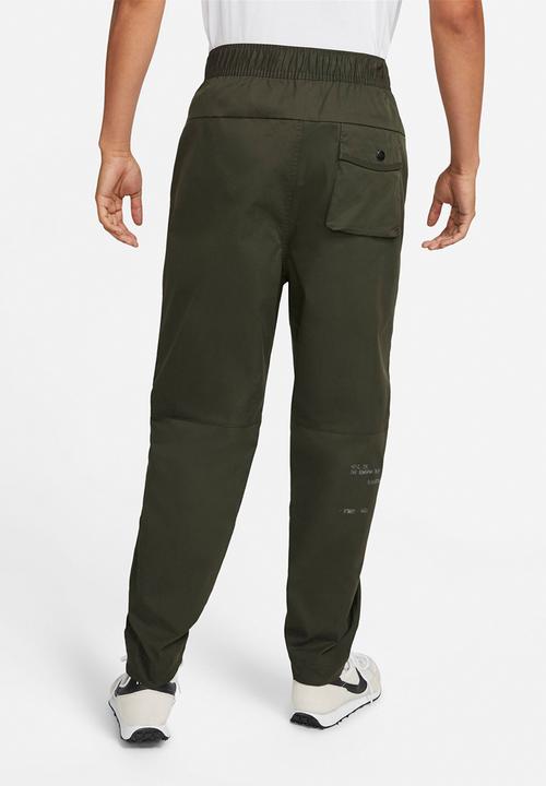 Nike - M nsw city made unlined pant - sequoia & black