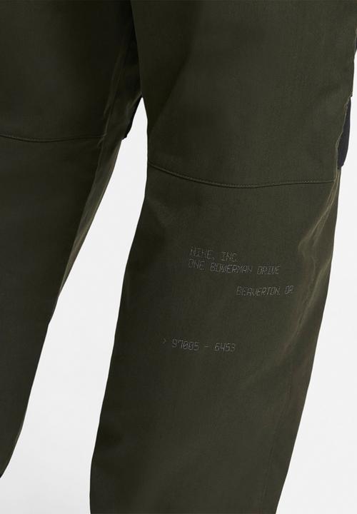 Nike - M nsw city made unlined pant - sequoia & black