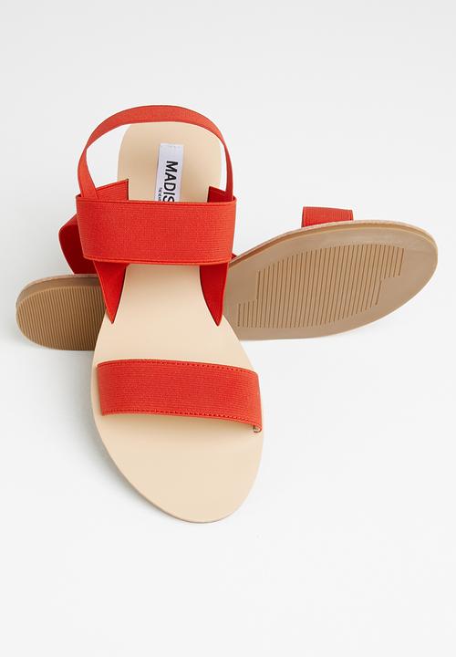 Madison® - Feliticy double strap slingback sandal - coral