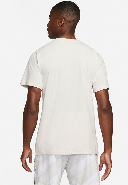 Nike - T-shirt Nike Dri-FIT Sport Clash Men s Logo Training Tee - light bone