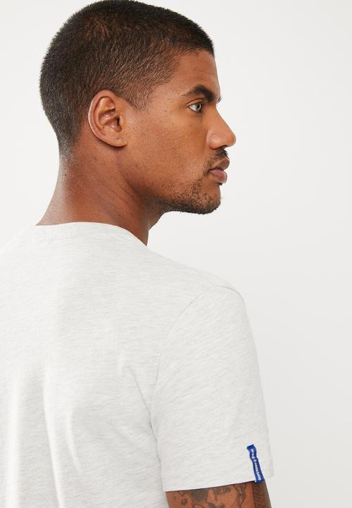 Superdry. - Cl workwear tee - off white marl