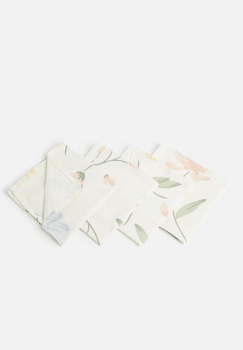 Sixth Floor - Sahara napkin set of 4 - flowers