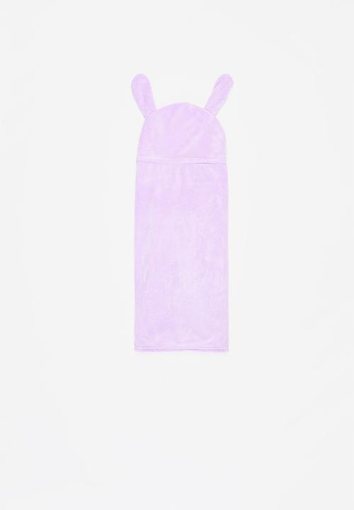 Pop Candy - Bear hooded towel - purple