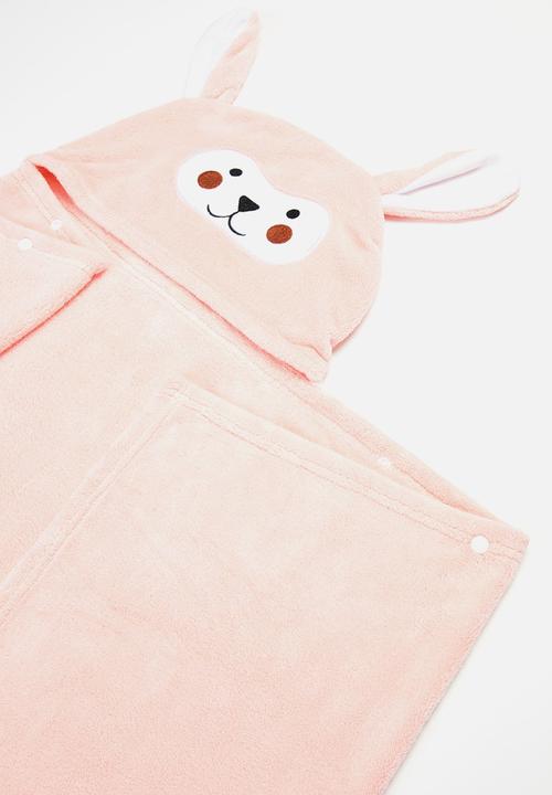 Pop Candy - Bear hooded towel - pink