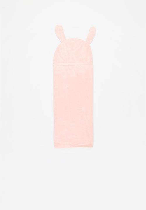 Pop Candy - Bear hooded towel - pink