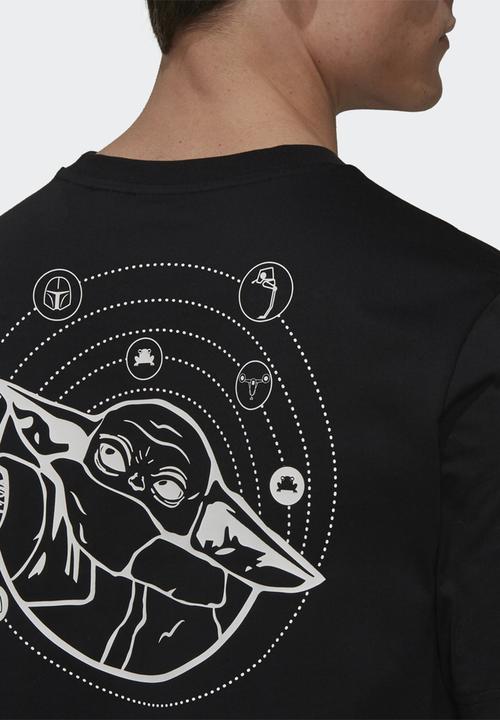 adidas Originals - ADIDAS X STAR WARS: THE MANDALORIAN THE CHILD GRAPHIC TEE- black/white