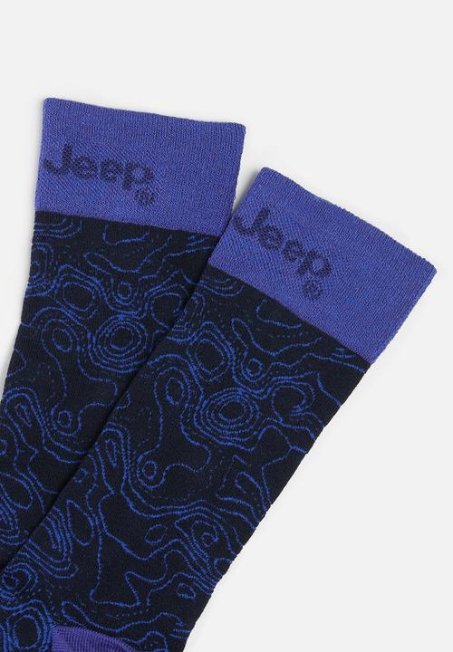JEEP - Fun socks - navy 