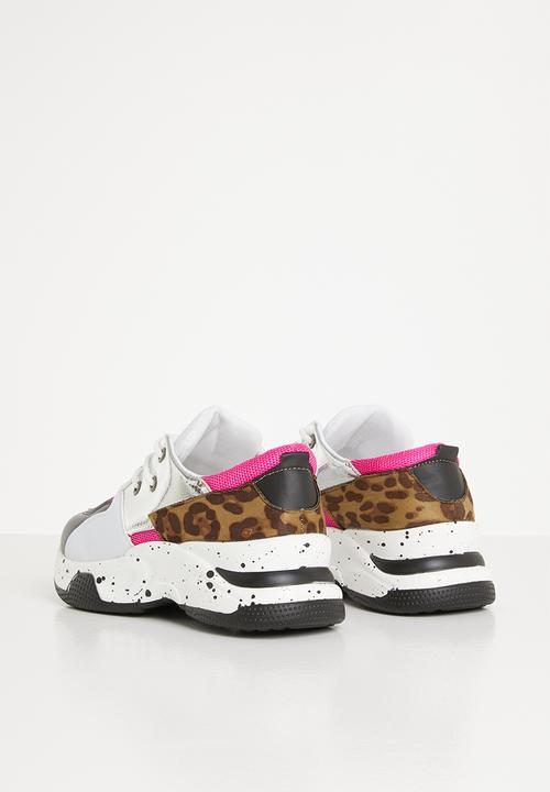 Rebel Republic - Girls lace up sneaker - multi 