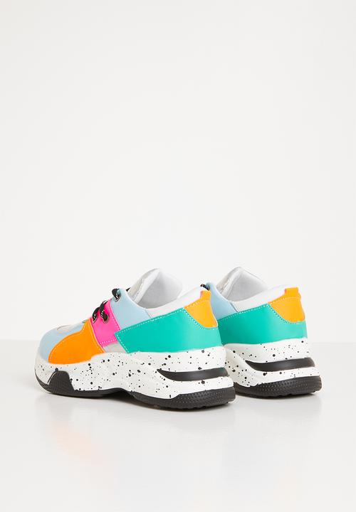 Rebel Republic - Girls lace up sneaker - multi