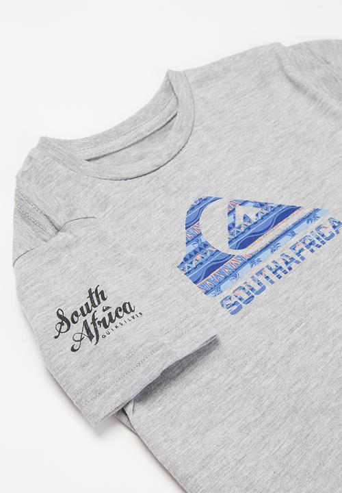 Quiksilver - Sa m&w short sleeve tee boy - grey